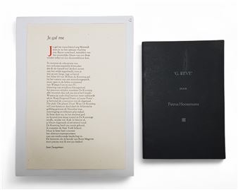 G. Reve' Een herinnering van Petrus Hoosemans. Groningen: Literair Café AaBC - Joost Zwagerman