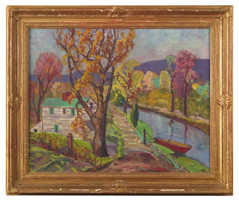 Artwork by Fern Isabel Coppedge, 
Inner Waterway, Made of oil on canvas