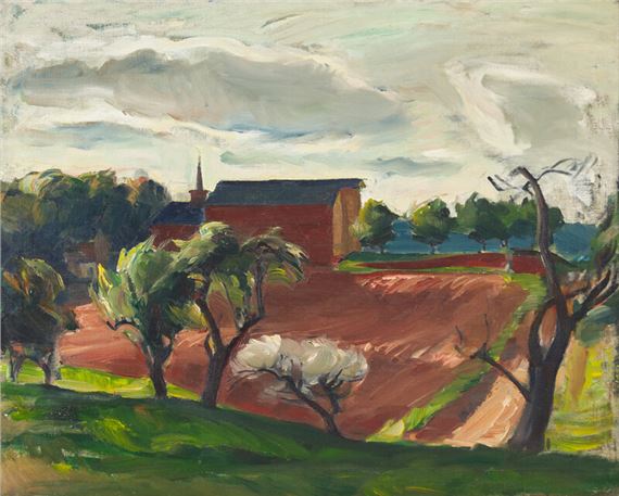 
Plowed Field by John Fulton Folinsbee