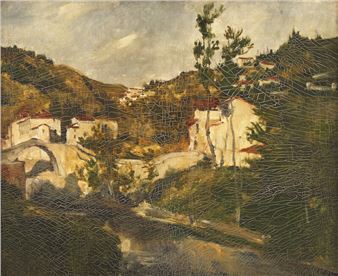 Florence, Italy, Near Fiesole, c. 1880-81 - John Henry Twachtman