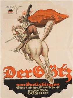 Der Götz von Berlichingen, eine lustige Streitschrift gegen Alle - Theo Matejko