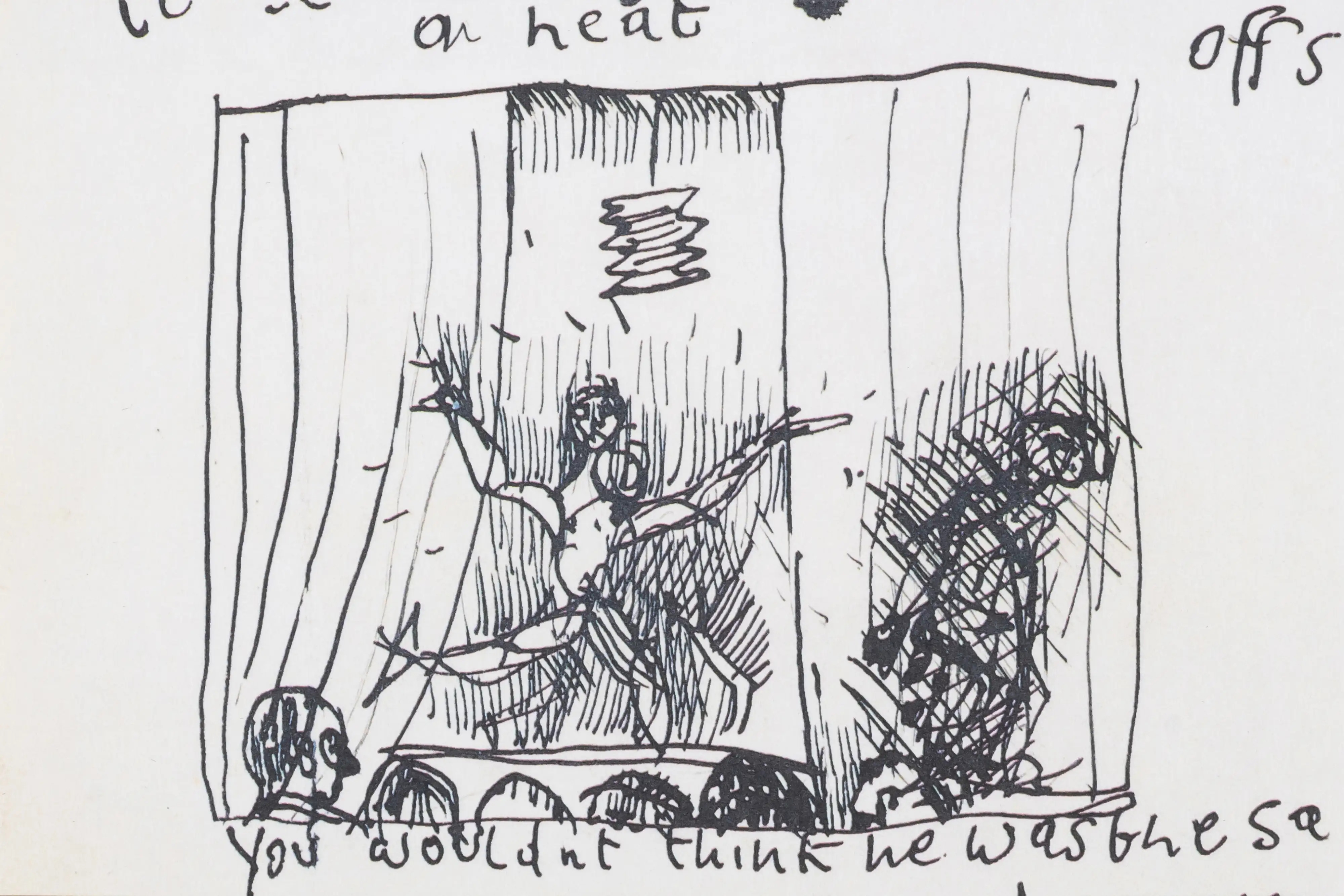 Artwork by Lucian Freud, Encore (Momart Christmas Gift, Made of Offset lithograph