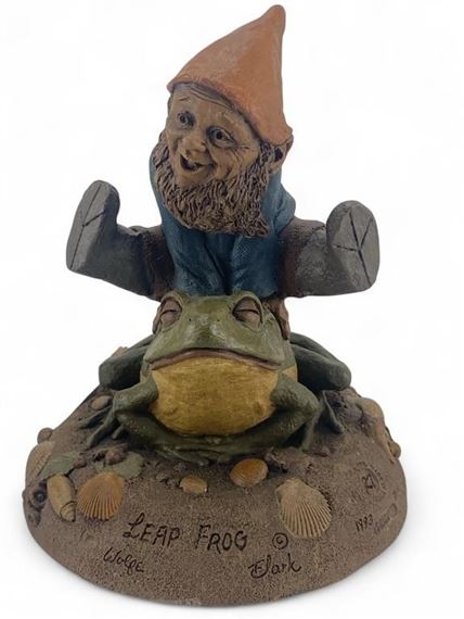Tom Clark | Leap Frog Gnome Figurine | MutualArt