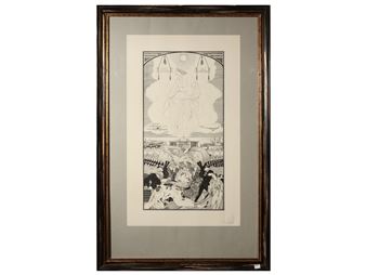 Blessed Solitudo - Beatitudo alone, 1982 - Umberto Boccioni