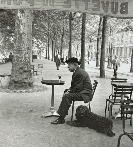 Robert Doisneau | Jacques Prévert (1955) | MutualArt