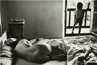 Nude with Child - Claude Dityvon