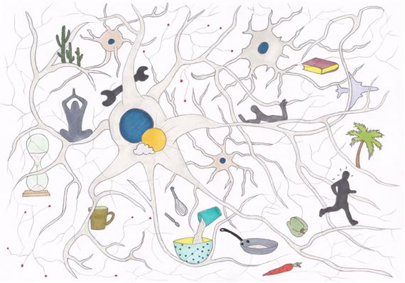 In my brain by Jeanne Susplugas, 2020