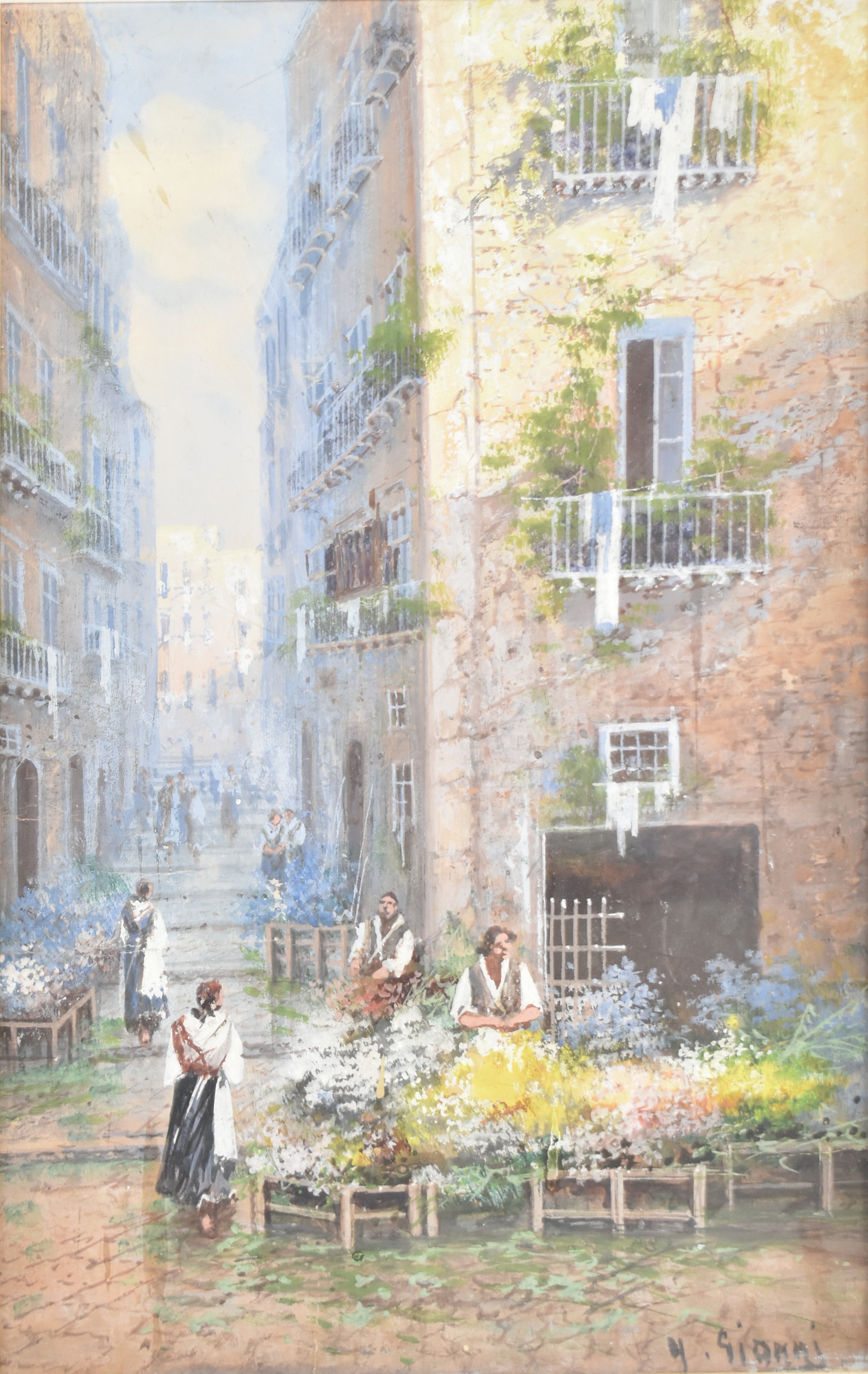 Artwork by Maria Gianni, 20TH CENTURY WATERCOLOUR ON PAPER, Made of watercolour on paper