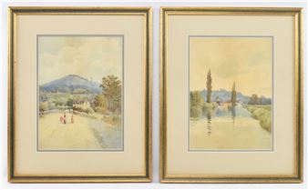 BATHEASTON LOCAL INTEREST WATERCOLOURS - James Gibbs