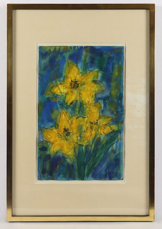 Artwork by Johan Peter Pernath, Stilleben, Made of Aquarell/Papier