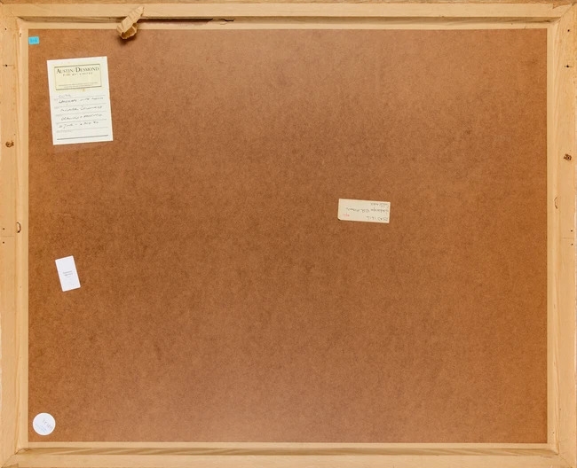 Artwork by Michael Cullimore, Landscape with Moons, Made of watercolour on paper