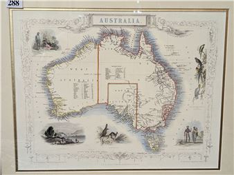 MAP OF AUSTRALIA - J & F Tallis