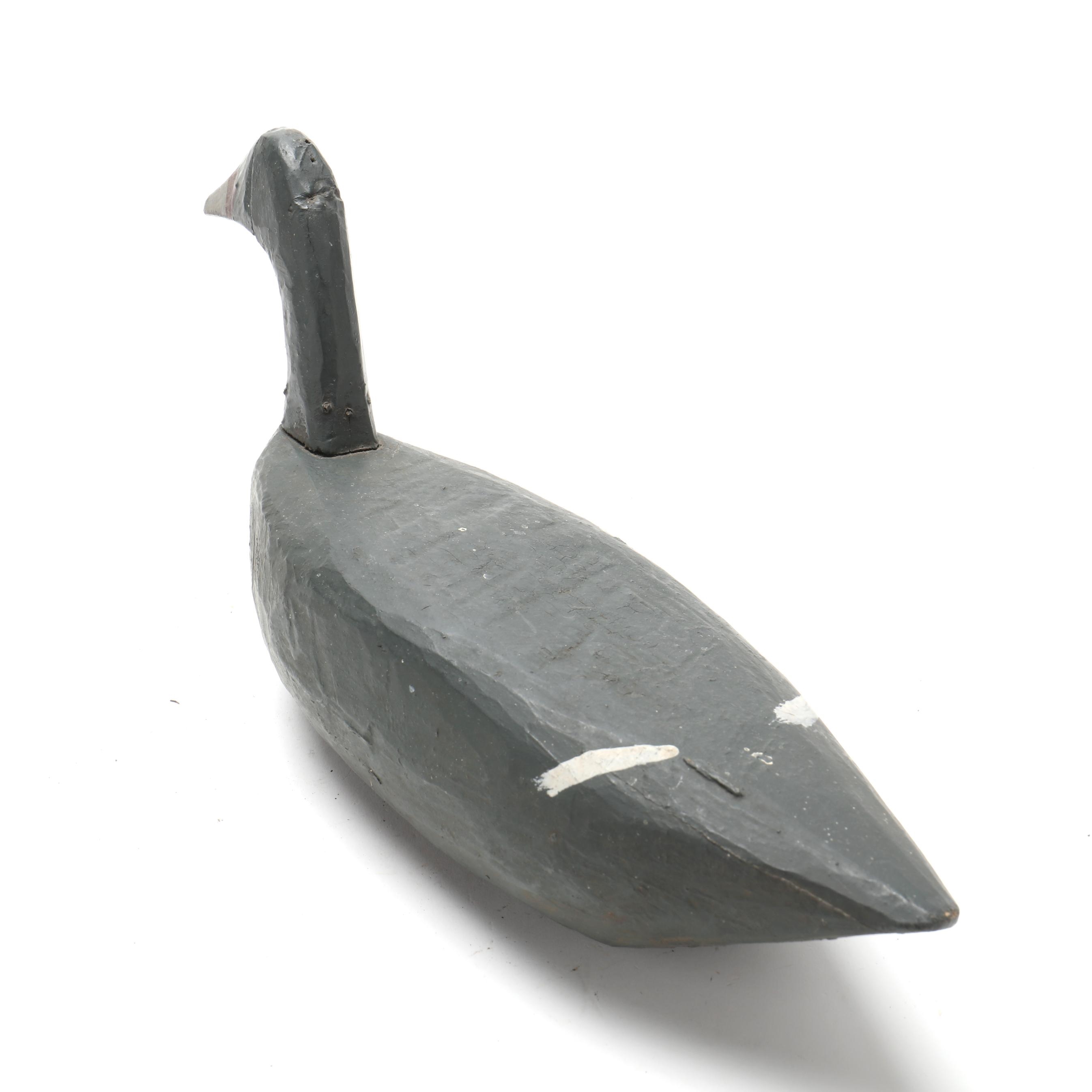 Artwork by Marvin Midgett, Published Coot, Made of carved and painted wood