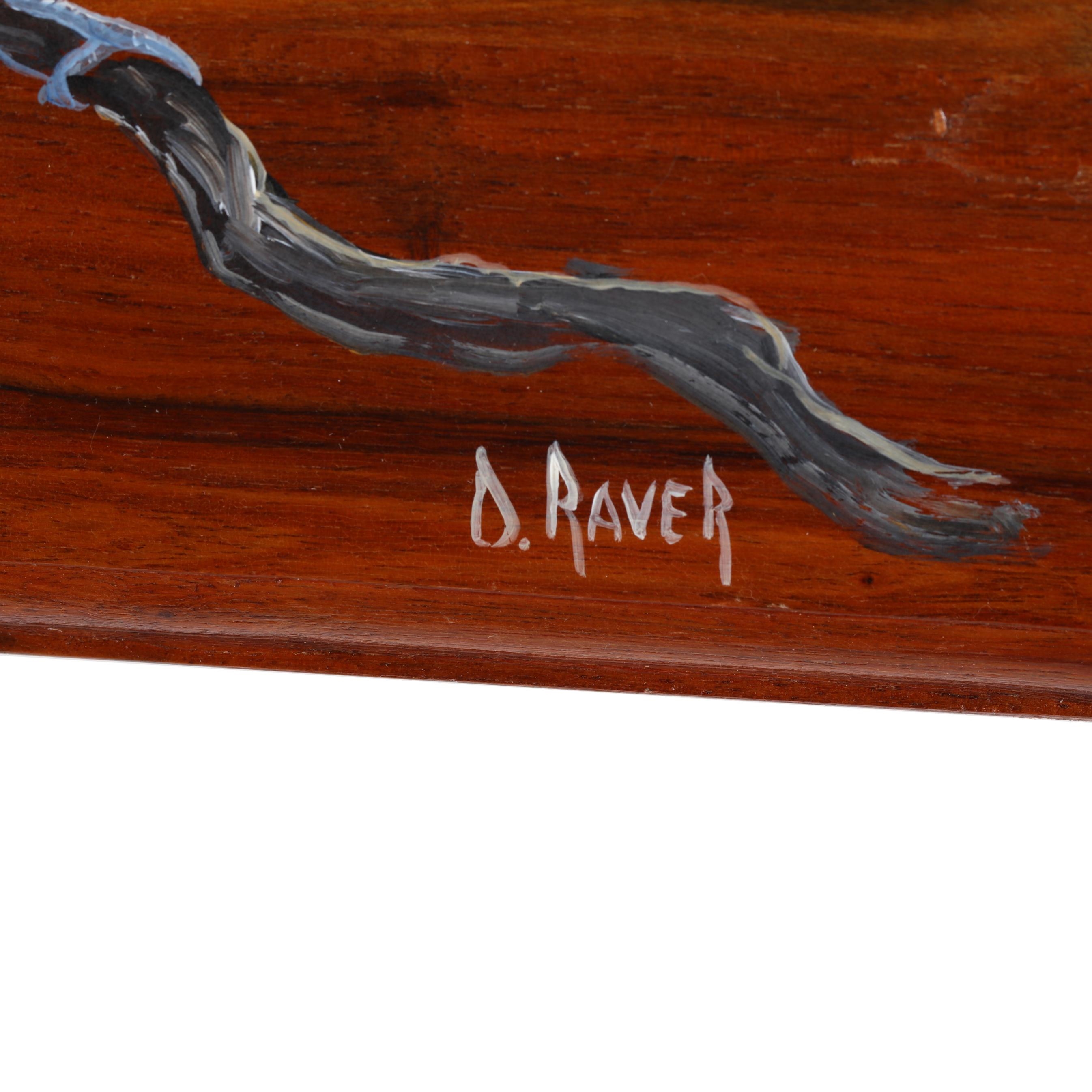 Duane Raver Jr. | Kingfisher on Plaque (Circa 1980s) | MutualArt