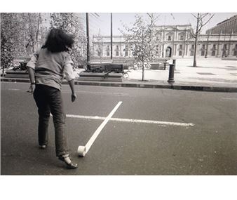 Lotty Rosenfeld: Disobedient Spaces - Wallach Art Gallery, Columbia University