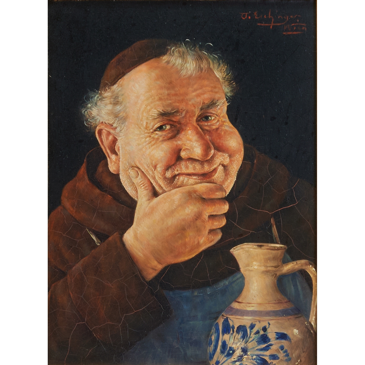 Otto Eichinger | Portrait of Monk | MutualArt