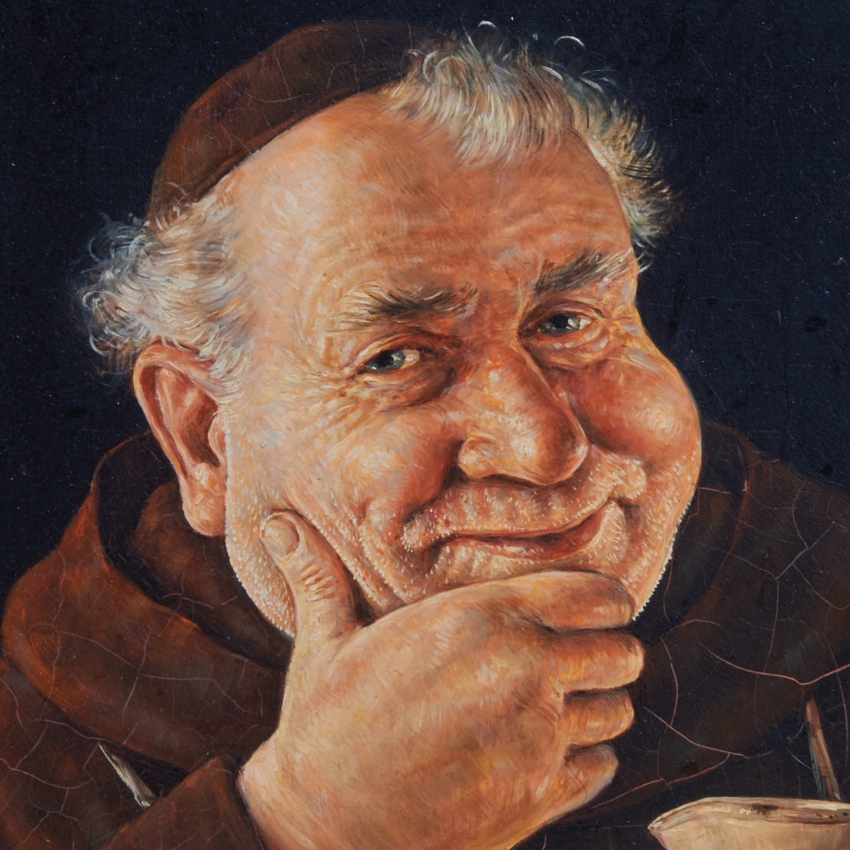 Otto Eichinger | Portrait of Monk | MutualArt