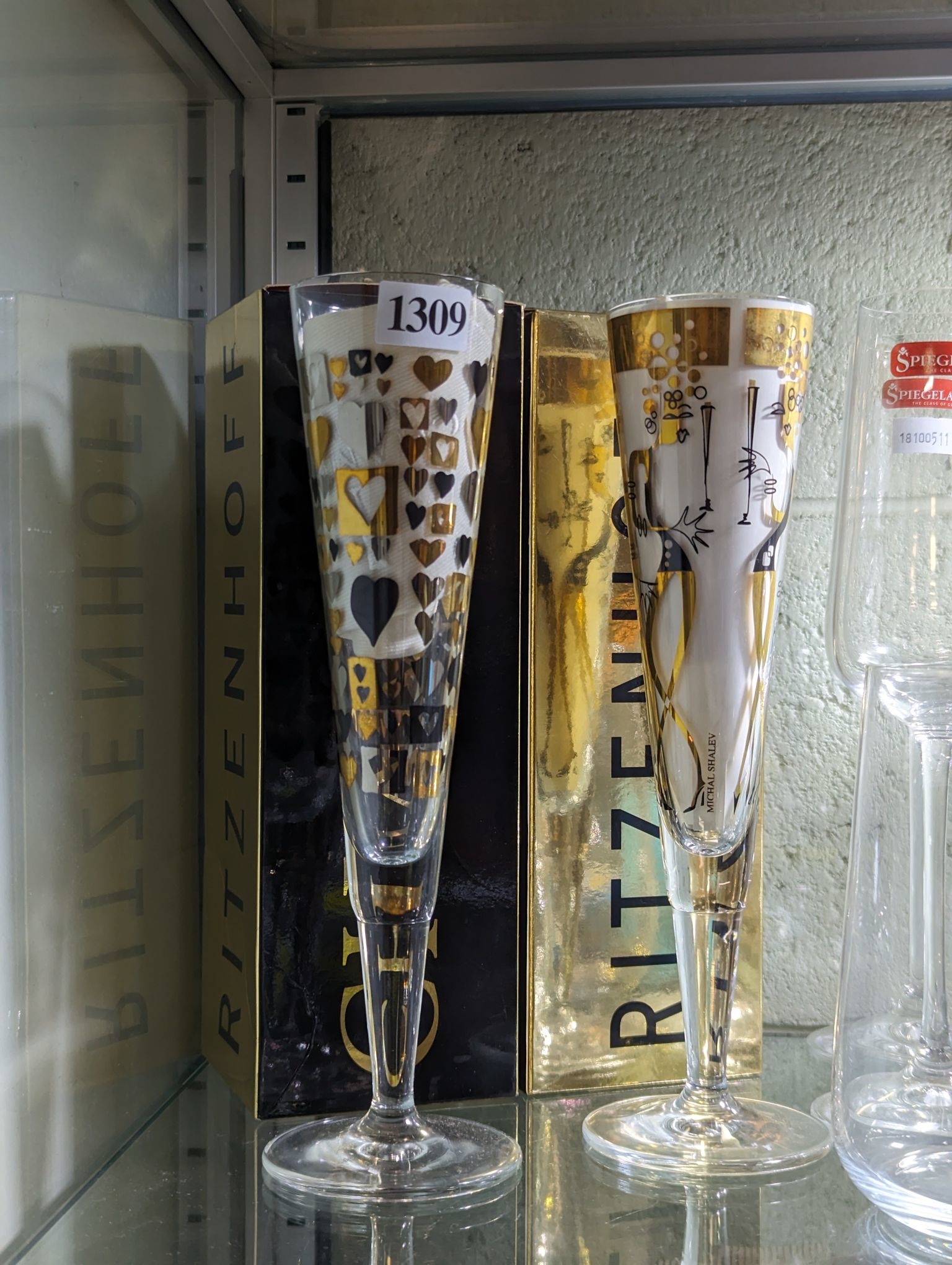 Michael Tichansky | RITZENHOFF CHAMPAGNE FLUTES | MutualArt