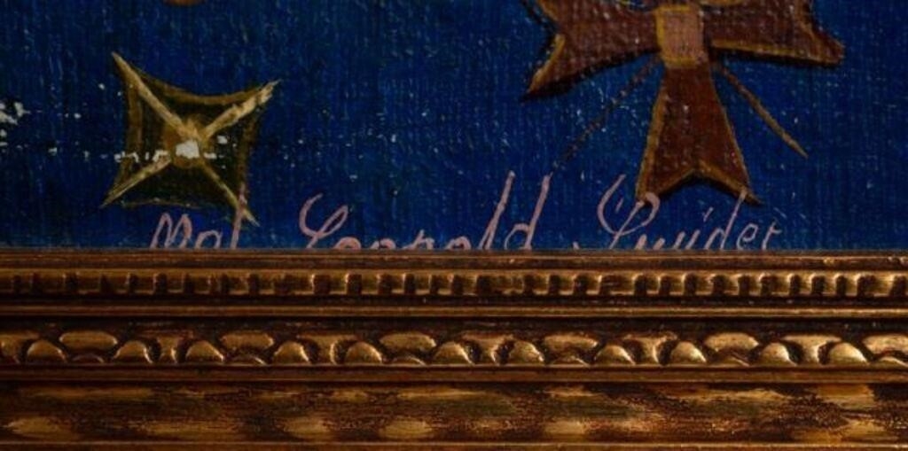 Artwork by Leopold Swider, Our Lady of Czestochowa, Leopold Swider, Made of Oil on canvas board