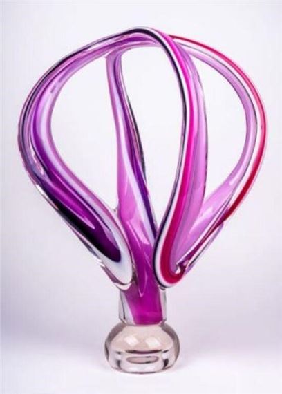 Barry Entner | Barry Entner Art Glass Sculpture, 1990 (1990) | MutualArt