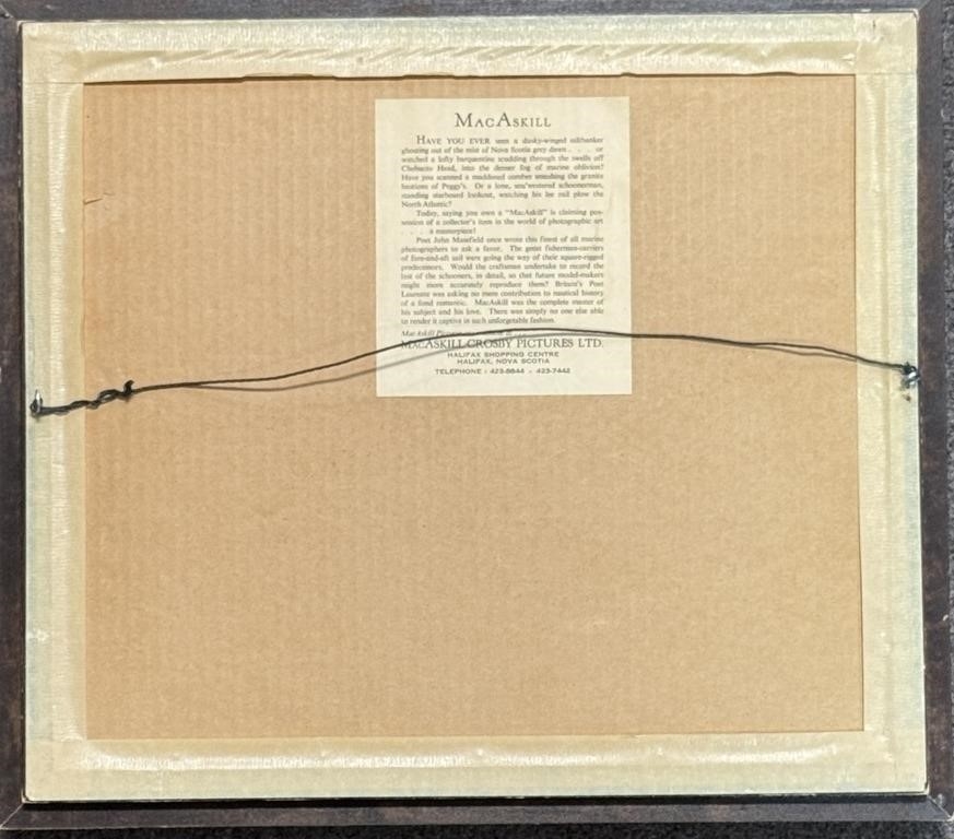 Wallace Robinson MacAskill | DESIRABLE W.R MACASKILL HAND TINTED PHOTO ...