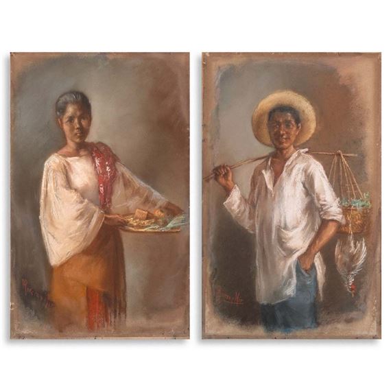 Fruit Vendor - Vicente Rivera y Mir