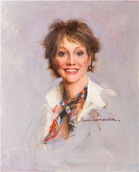 Portrait of Mary Tyler Moore - Everett Raymond Kinstler