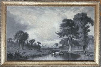 New Brunswick River Scene - J. C. Miles