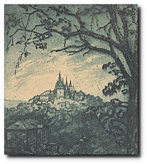 120. Pohled na Pražský hrad - Vilém Emil Rada