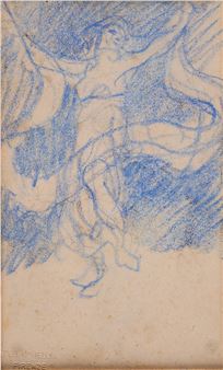 Study for Isadora Duncan - Plinio Nomellini