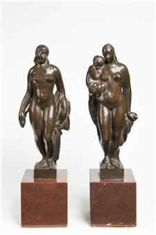 ALLEGORY OF MOTHERHOOD AND SUMMER - Jaroslav Krepčík