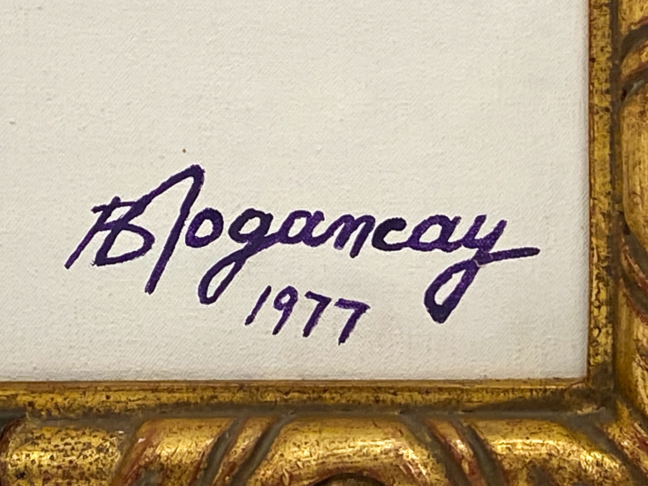 Artwork by Burhan Doğançay, BURHAN DOGANCAY (1929-2013) ABSTRACT COMPOSITION, Made of blue, Gouache on canvas