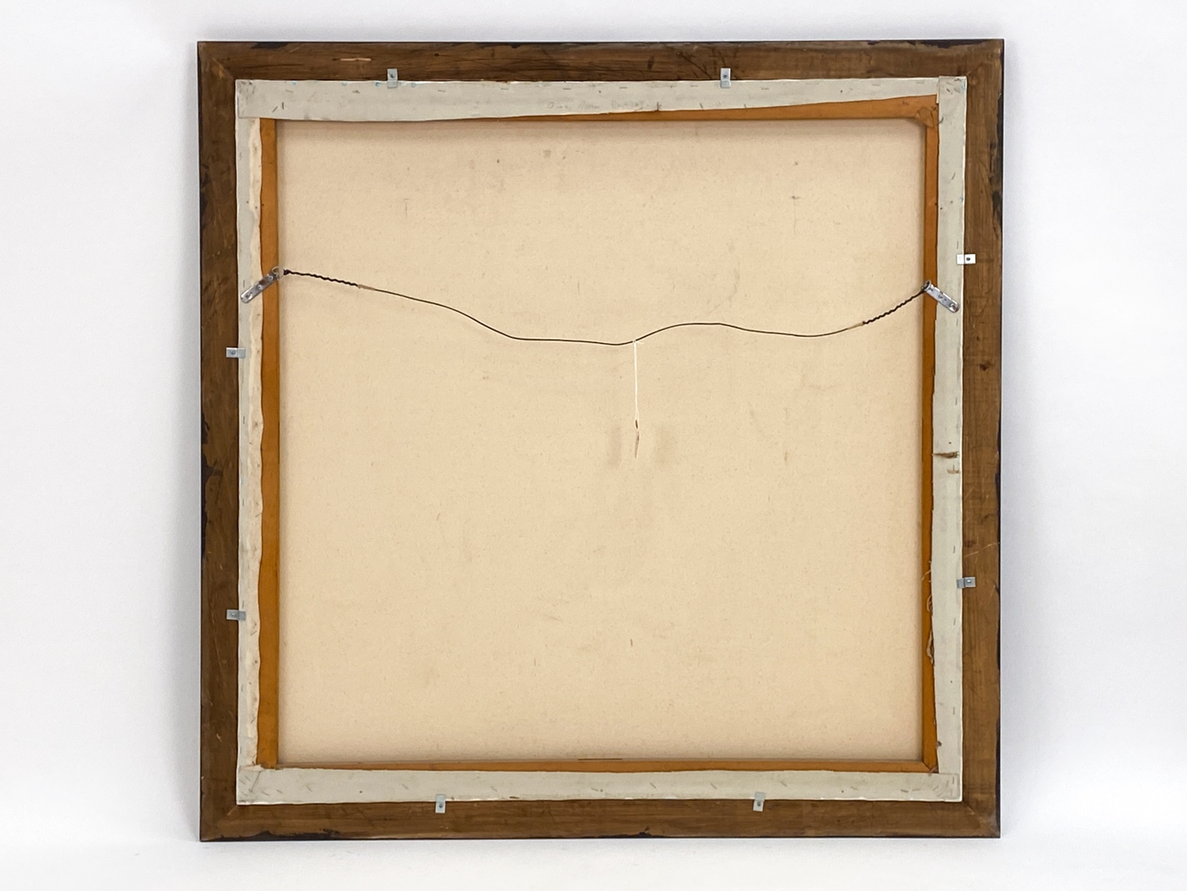 Artwork by Burhan Doğançay, BURHAN DOGANCAY (1929-2013) ABSTRACT COMPOSITION, Made of blue, Gouache on canvas