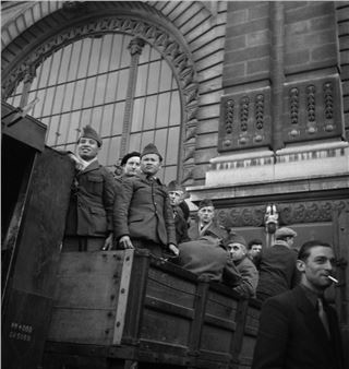 Gare d’Orsay in Spring 1945: Scene of the Return of the Rapatriates - Musée d'Orsay