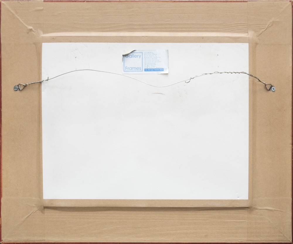 Artwork by Fernando Amorsolo, Baluarte de Santa Barbara, Fort Santiago, Made of oil on wood