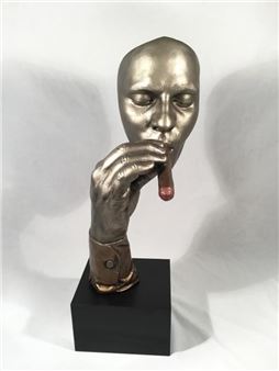 Cutrone &quot;Havana Man” sculpture 1996 - Austin Productions