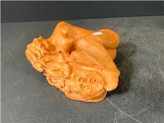 &quot;Femme recroquevillée&quot; - Christian Melot