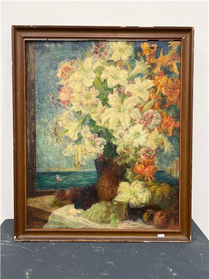 " Vase fleuri" - Maurice Soudan