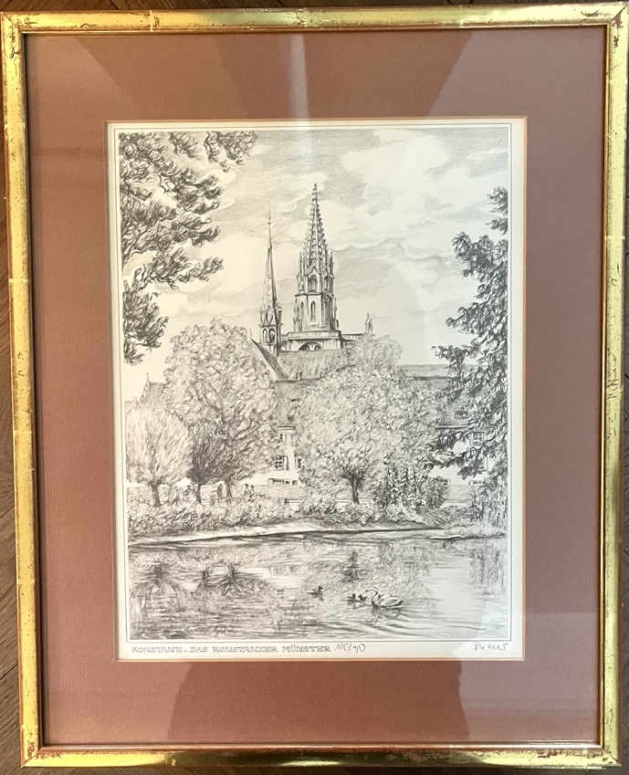 Artwork by Irene Blömer, Constance, Made of original lithographs