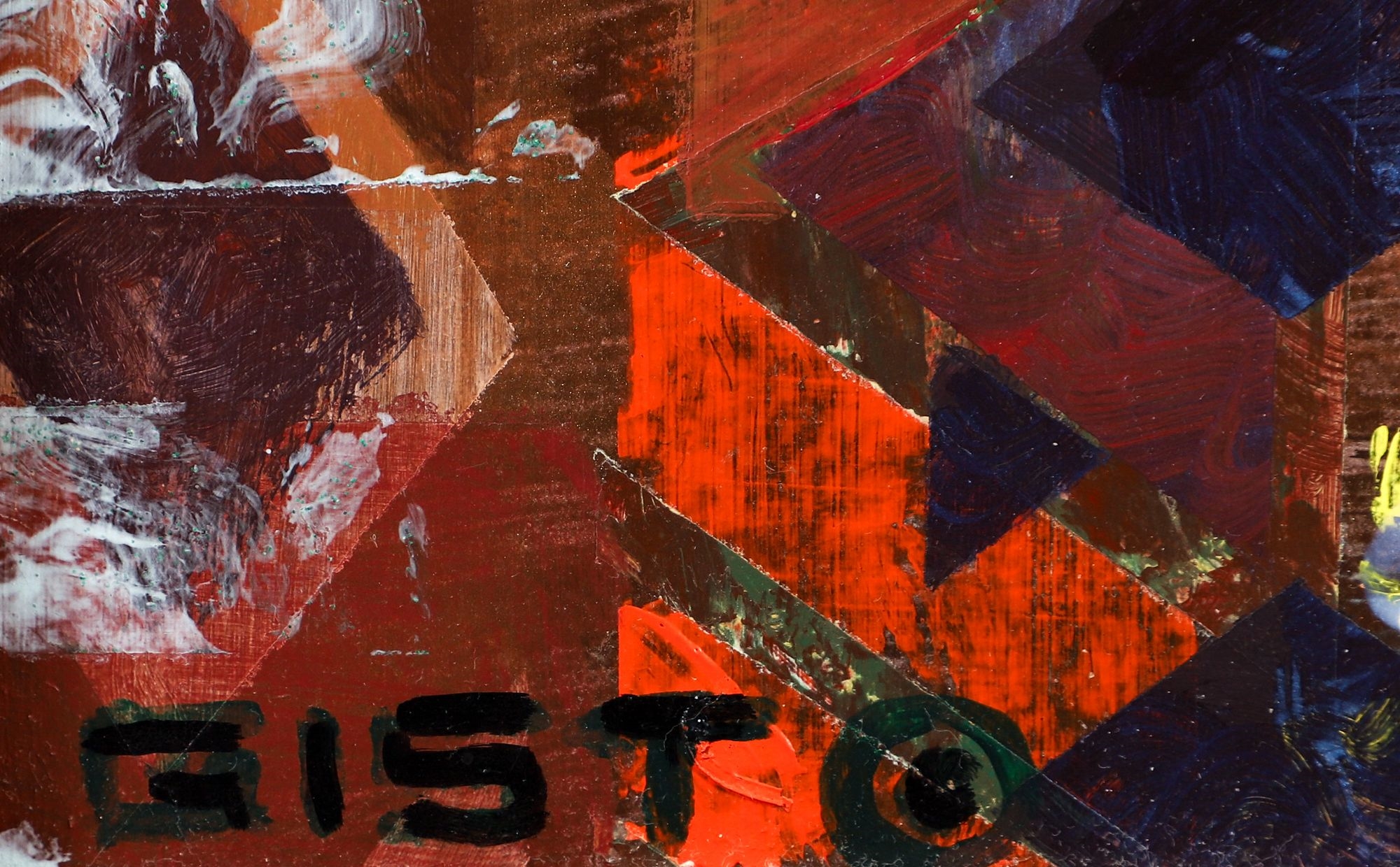 George Gist | George Gist Portrait of a Black Boy Mixed Media on Board ...