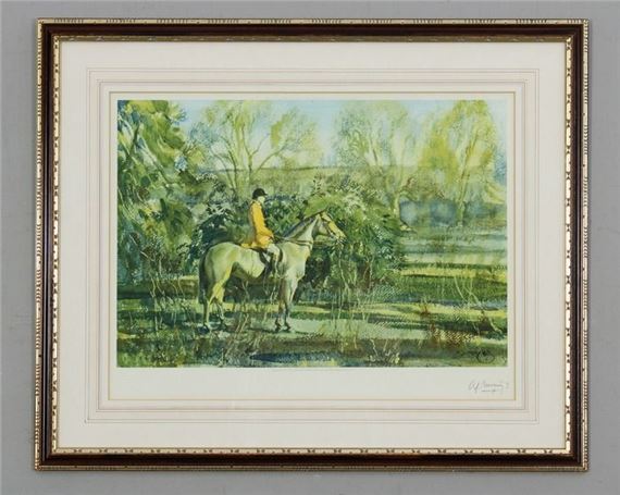 The Whip by Sir Alfred James Munnings, Published in 1929
