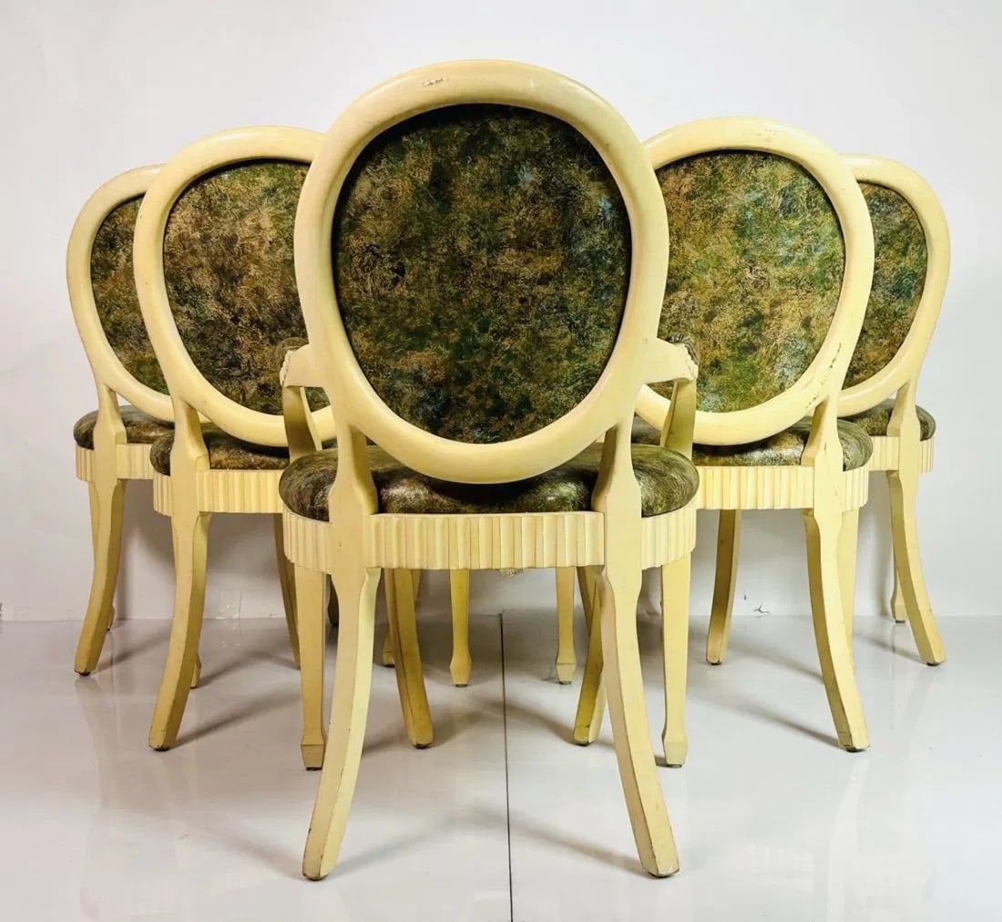 Normal | Set of 6 Dining Chairs made in the USA by Casa Stradivari ...