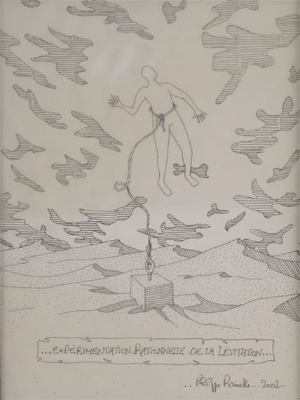 Rational experimentation of levitation - Philippe Ramette