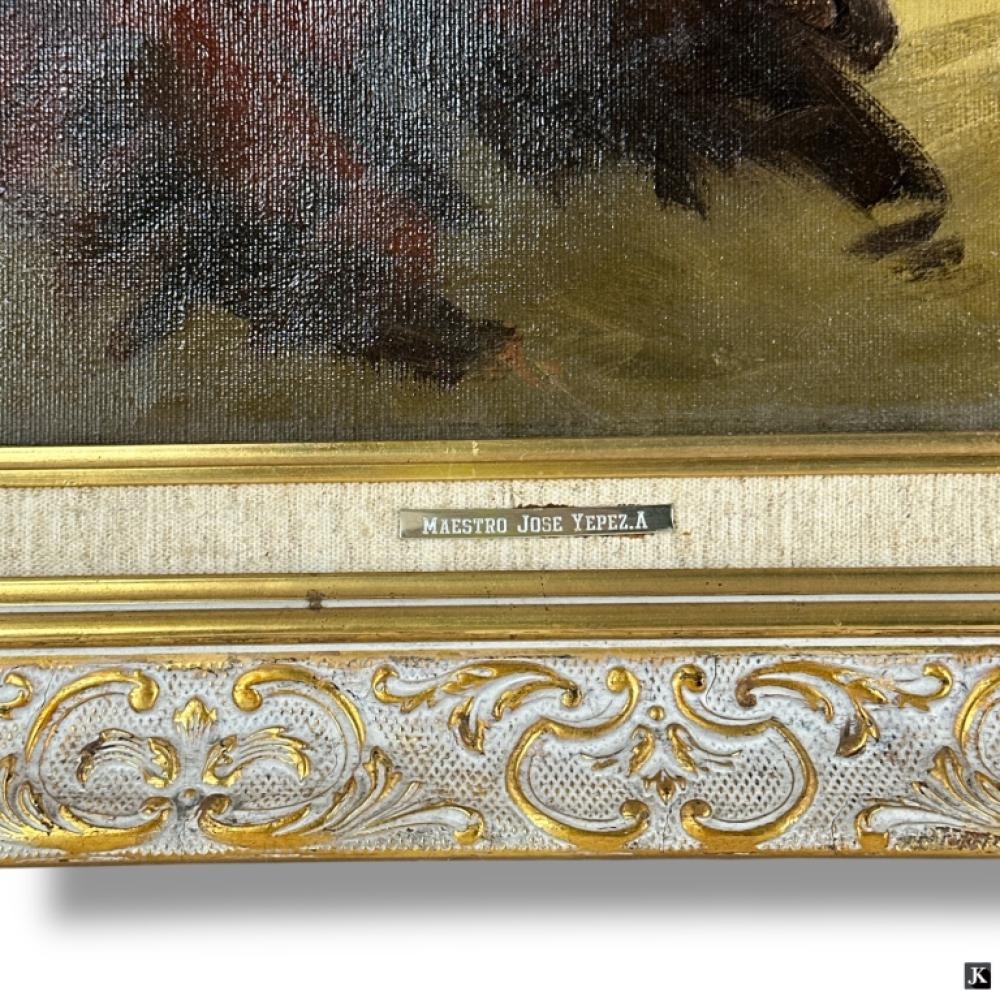 Artwork by José Yépez Arteaga, Portrait of Boy, Made of Oil on canvas