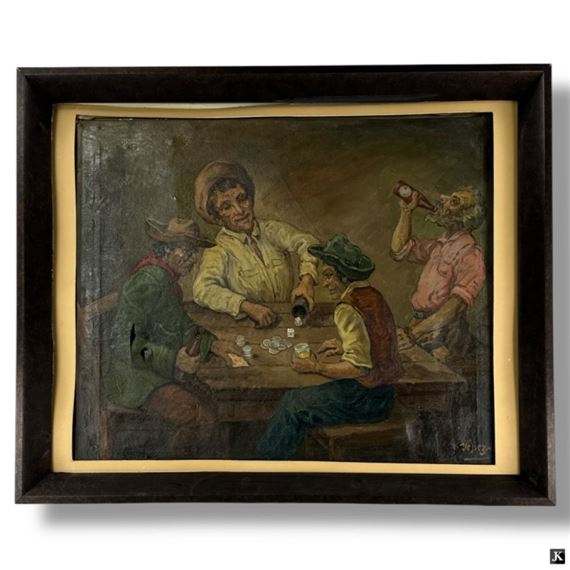 Game of Dice by José Yépez Arteaga