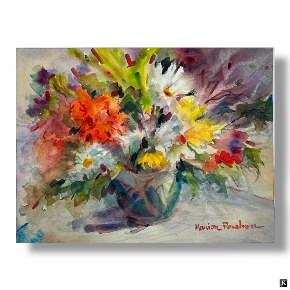 Artwork by Marion Pershan, Still Life, Made of Watercolor