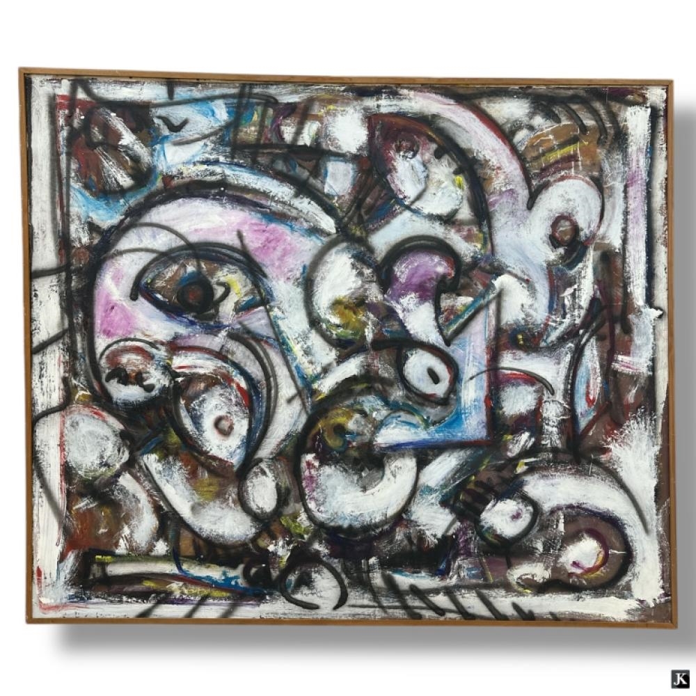 Artwork by Enos Ray, Untitled, Made of Oil/Canvas