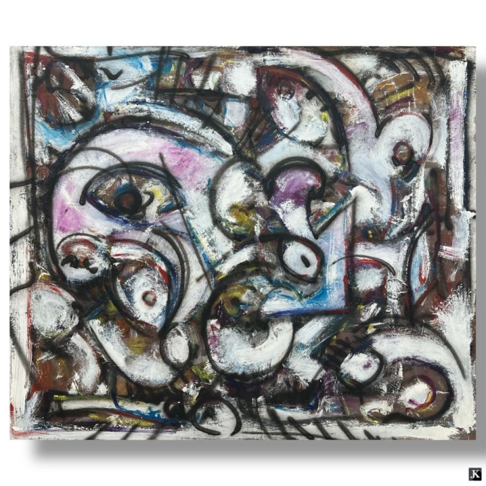 Artwork by Enos Ray, Untitled, Made of Oil/Canvas