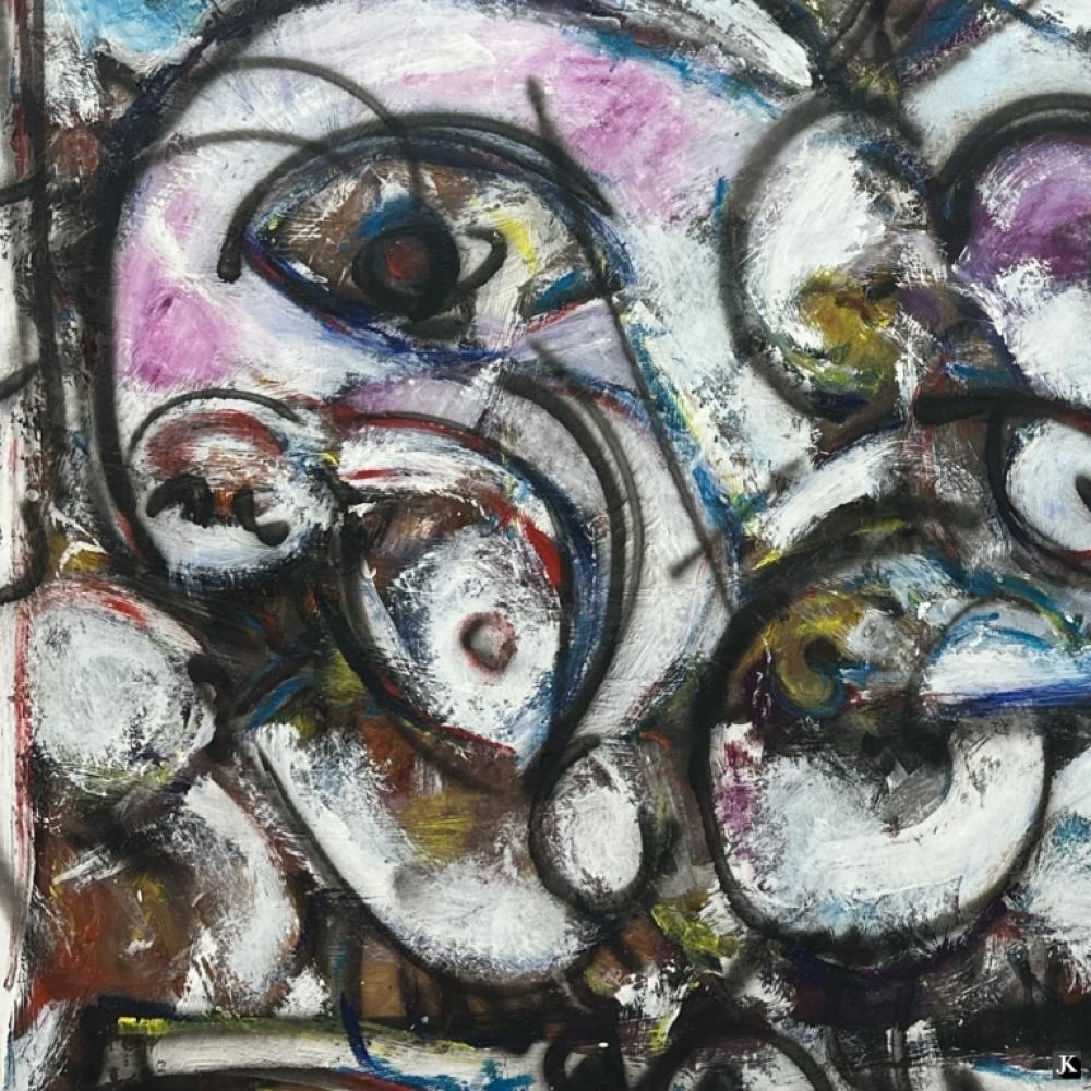 Artwork by Enos Ray, Untitled, Made of Oil/Canvas