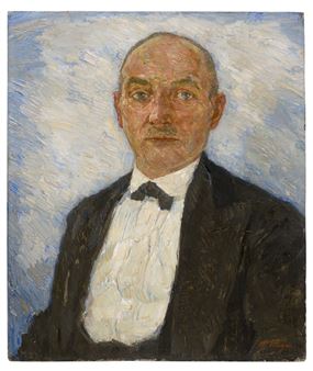 Porträt eines Herren im Frack - Hans Unger